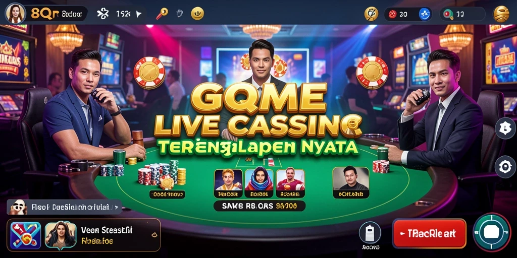 Gameplay Live Casino yang mendebarkan di 8QR.