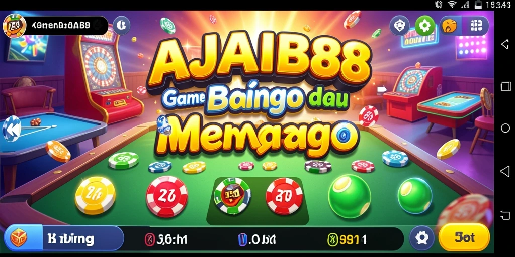 Tampilan menarik dari gameplay Bingo AJAIB88 yang menghibur.