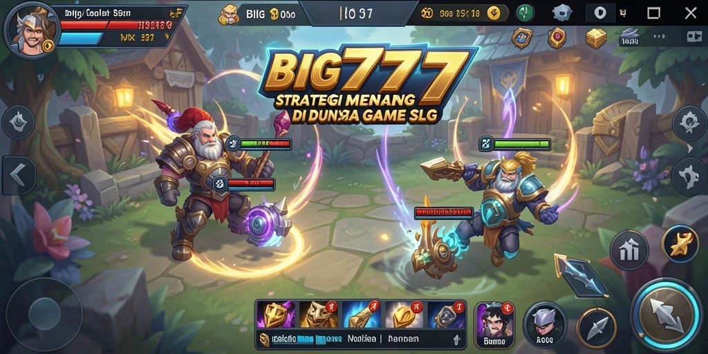 Tangkapan layar <strong>BIG777</strong> menampilkan aksi menarik dalam gameplay SLG.