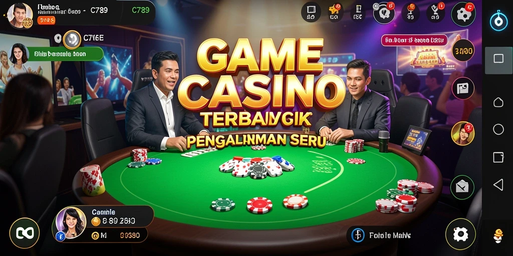 Gambaran gameplay seru dalam aplikasi Live Casino C789.