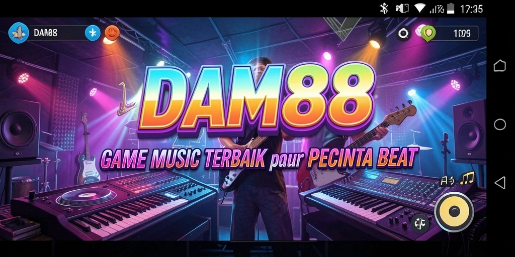 Screenshot menunjukkan gameplay <strong>DAM88</strong> yang seru dan interaktif.