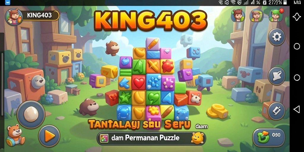 Tampilan gameplay KING403 yang menantang dan menyenangkan.