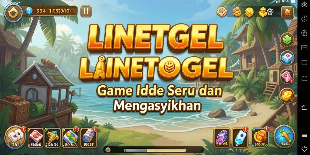 Tampilan gameplay seru dan interaktif dari LINETOGEL.