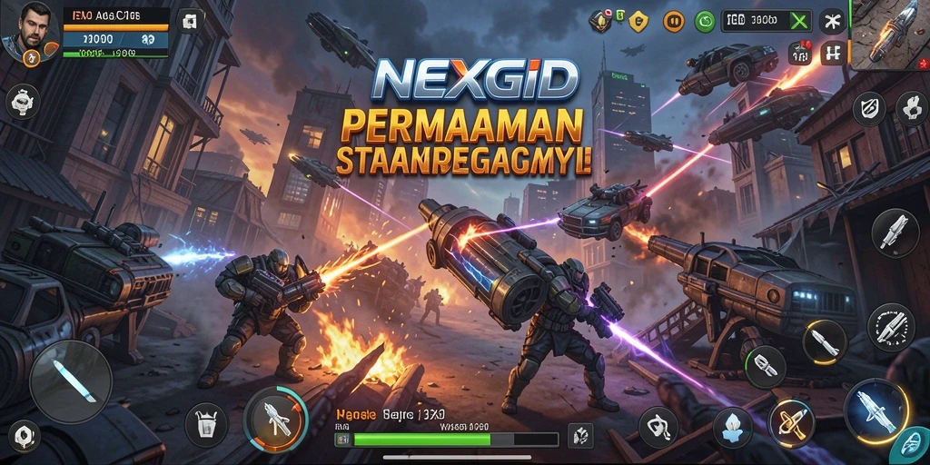 Gameplay SLG menegangkan di NEXGID, penuh strategi dan tantangan.