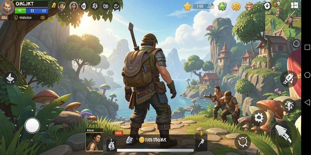 Gameplay OKJKT yang membawa pemain menjelajahi dunia terbuka.