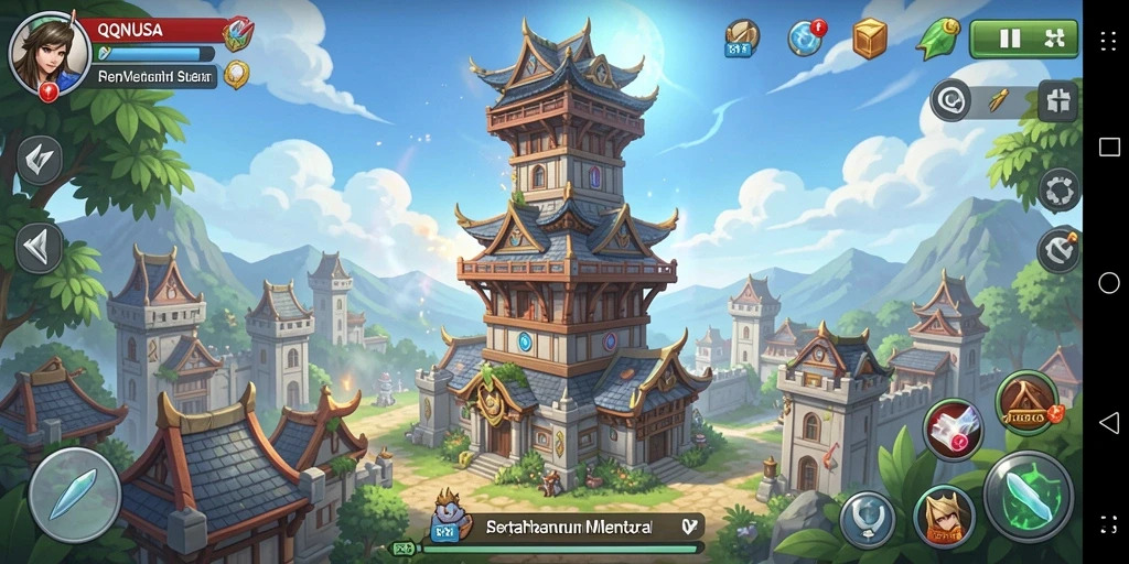 Tampilan gameplay QQNUSA yang strategis dan mendebarkan.